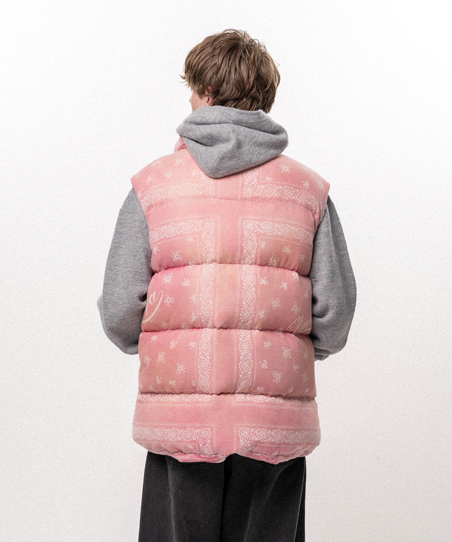 OG Bandana Discharge Down Vest