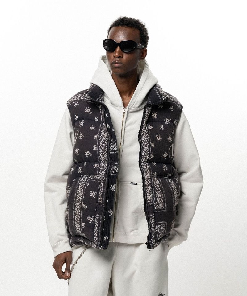 OG Bandana Discharge Down Vest