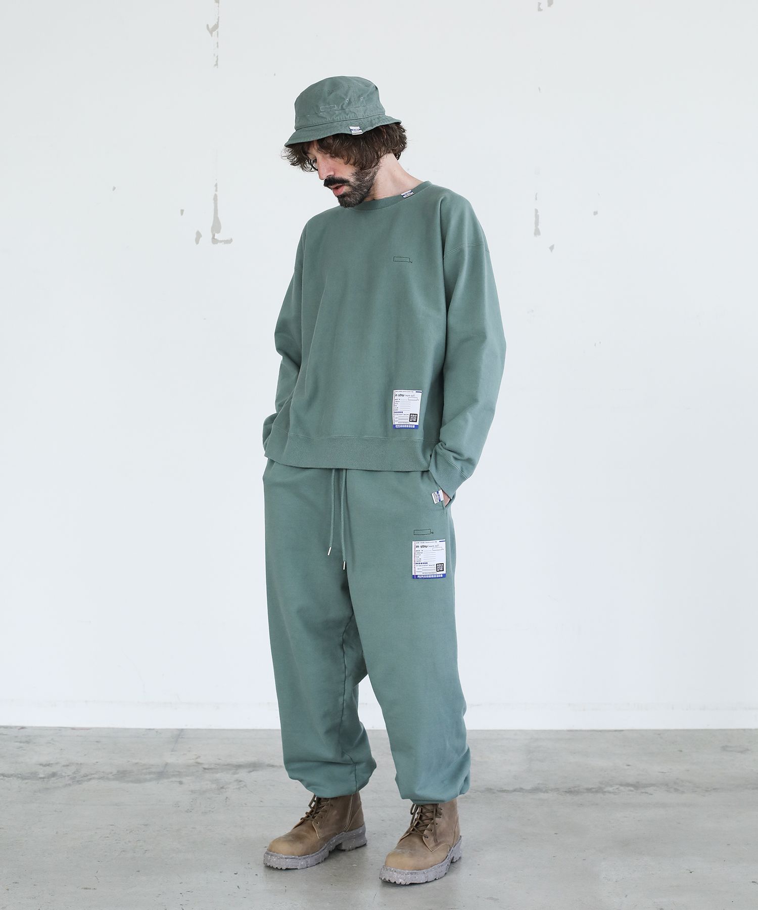 Embroidery Wide Pants