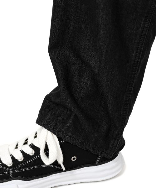 Cotton Tencel Denim Tapered Pants