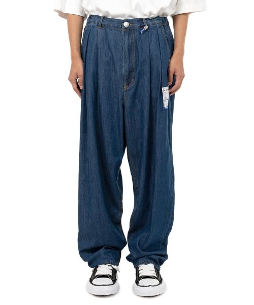 Cotton Tencel Denim Tapered Pants