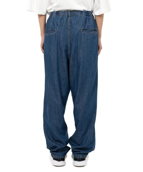 Cotton Tencel Denim Tapered Pants