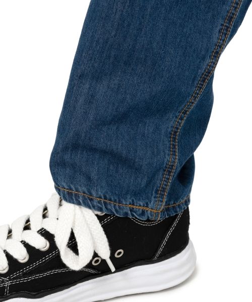 Cotton Tencel Denim Tapered Pants