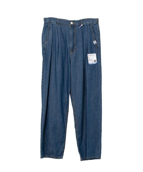Cotton Tencel Denim Tapered Pants