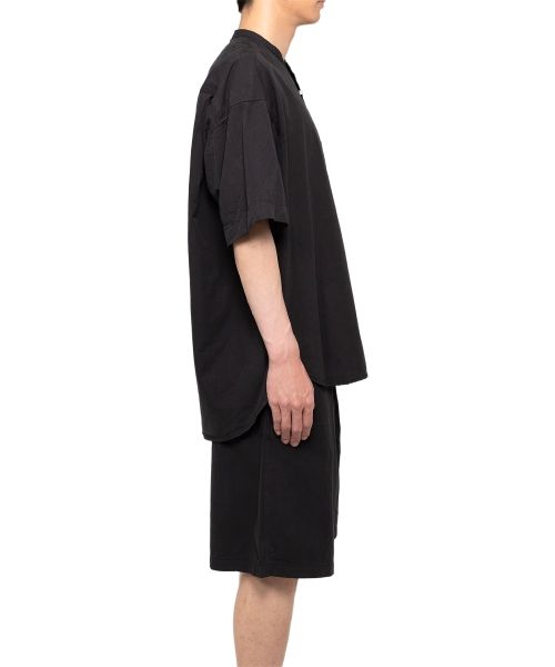 Typewriter cloth Half-sleeve Shirt