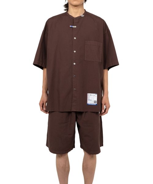 Typewriter cloth Half-sleeve Shirt