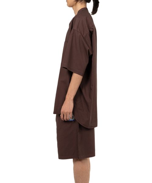 Typewriter cloth Half-sleeve Shirt