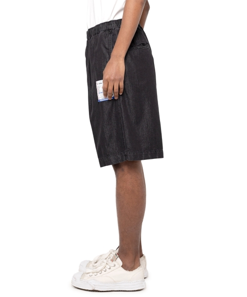 Cotton Tencel Denim Shorts