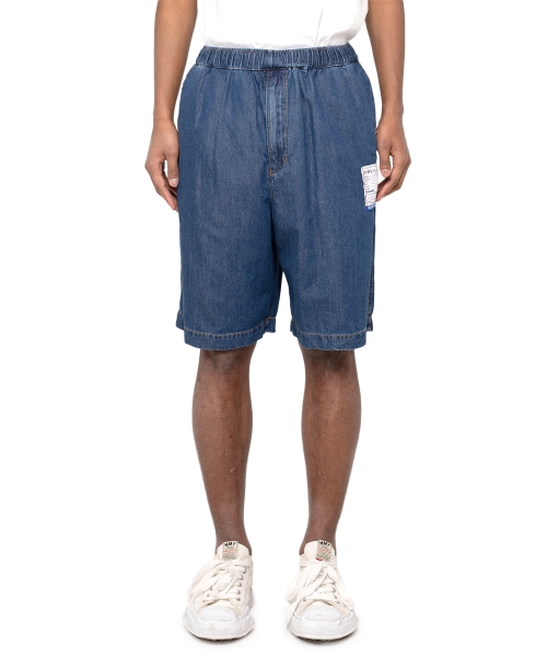 Cotton Tencel Denim Shorts