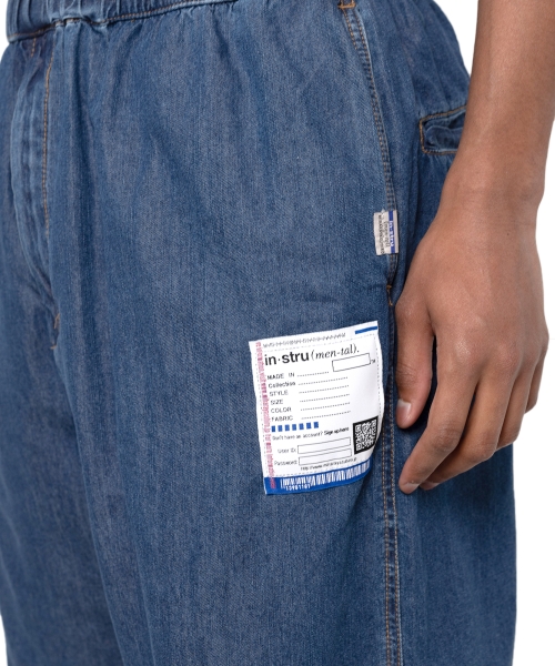 Cotton Tencel Denim Shorts