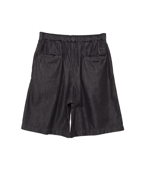 Cotton Tencel Denim Shorts