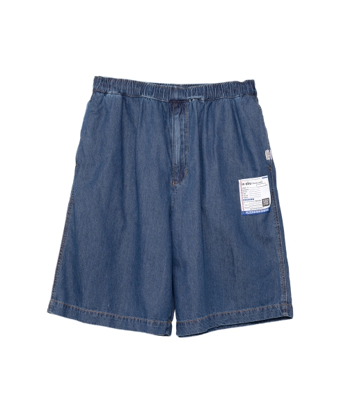 Cotton Tencel Denim Shorts