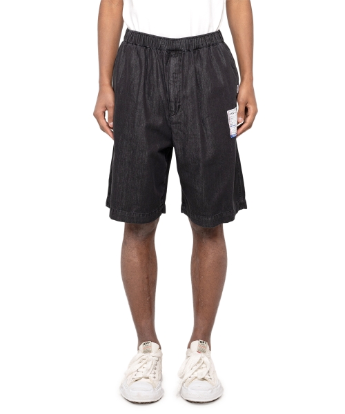 Cotton Tencel Denim Shorts