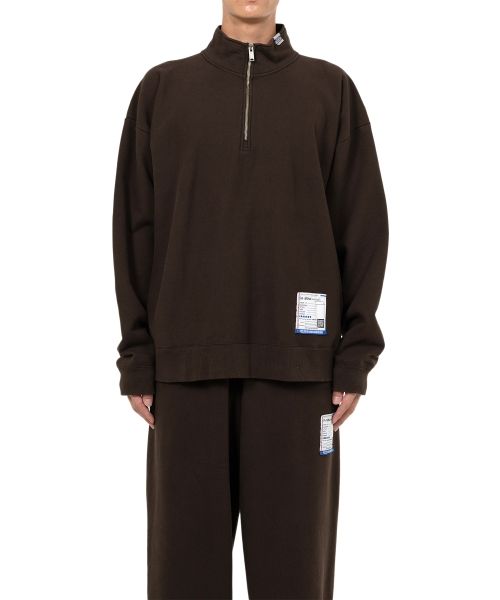 Half Zip Pullover Sweatshirt