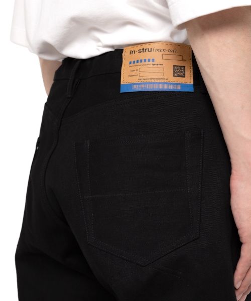 Selvage Denim Straight Pants