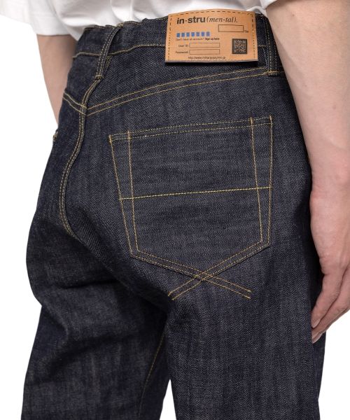Selvage Denim Straight Pants