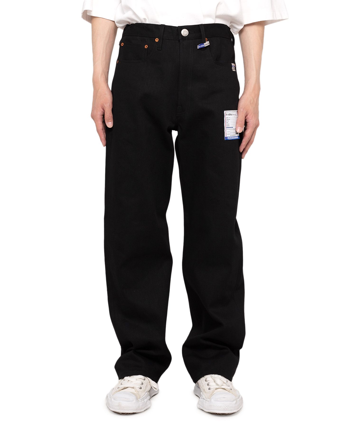 Selvage Denim Straight Pants