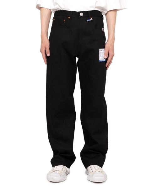 Selvage Denim Straight Pants