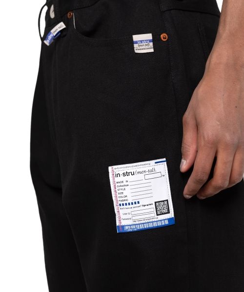 Selvage Denim Baggy Pants