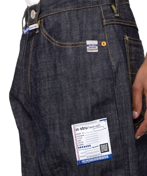 Selvage Denim Baggy Pants