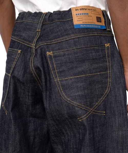 Selvage Denim Baggy Pants