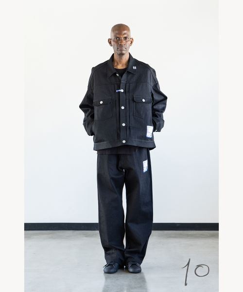 Selvage Denim Baggy Pants