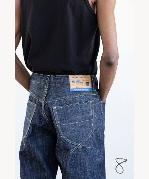 Selvage Denim Baggy Pants