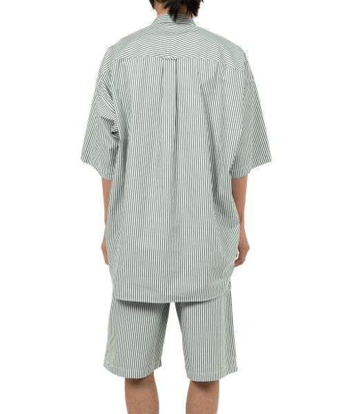Stripe OX  Short Sleeve Shirt