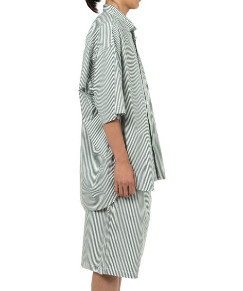 Stripe OX  Short Sleeve Shirt