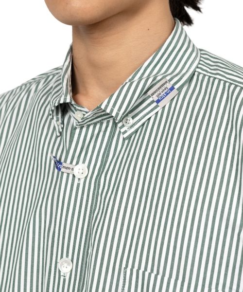 Stripe OX  Short Sleeve Shirt