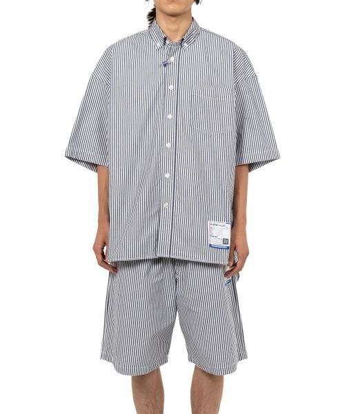 Stripe OX  Short Sleeve Shirt