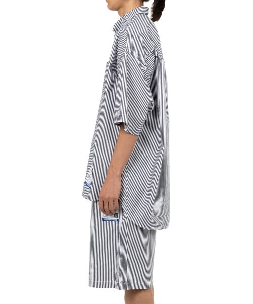 Stripe OX  Short Sleeve Shirt