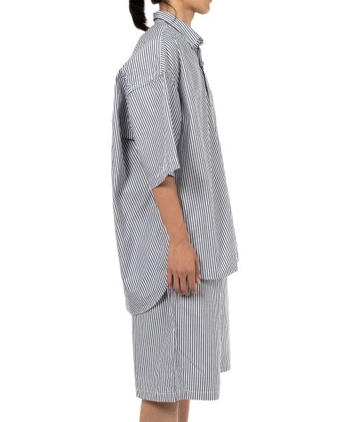 Stripe OX  Short Sleeve Shirt