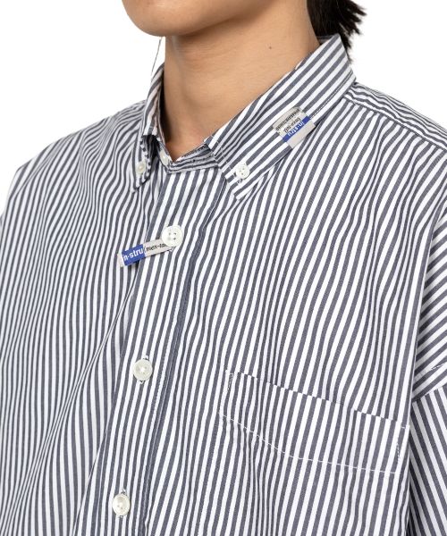Stripe OX  Short Sleeve Shirt
