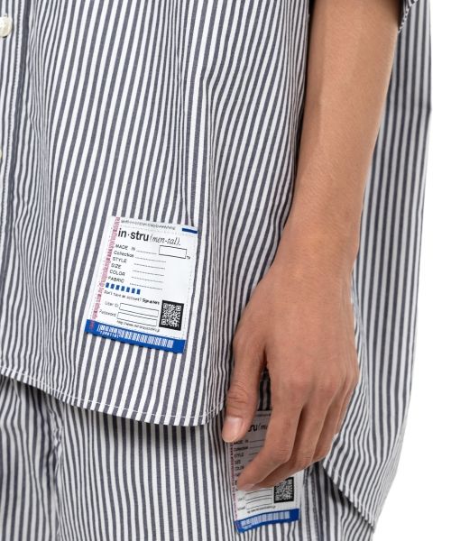 Stripe OX  Short Sleeve Shirt