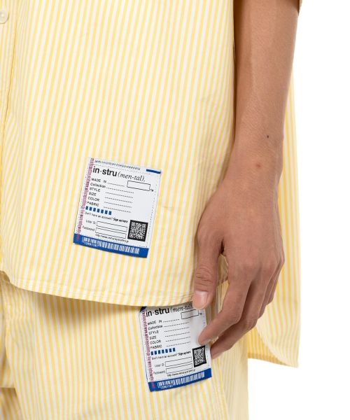 Stripe OX  Short Sleeve Shirt