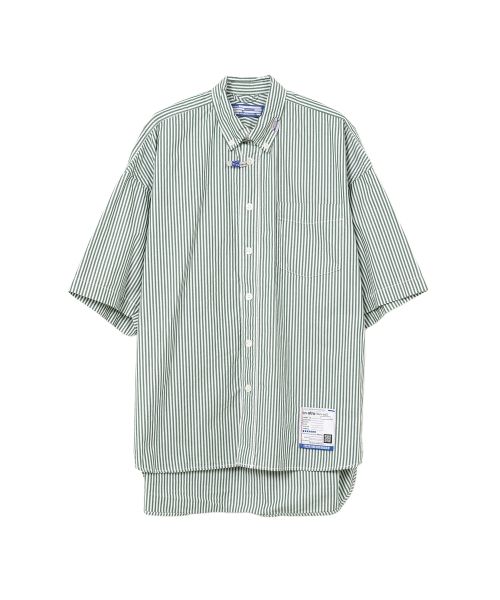 Stripe OX  Short Sleeve Shirt