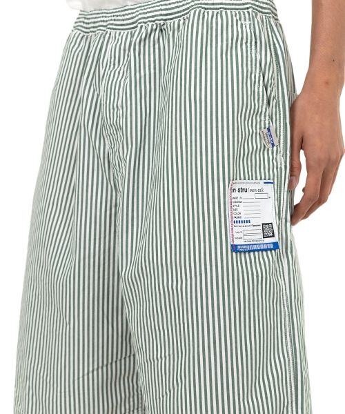 Stripe Oxford Shorts