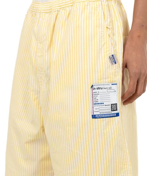 Stripe Oxford Shorts