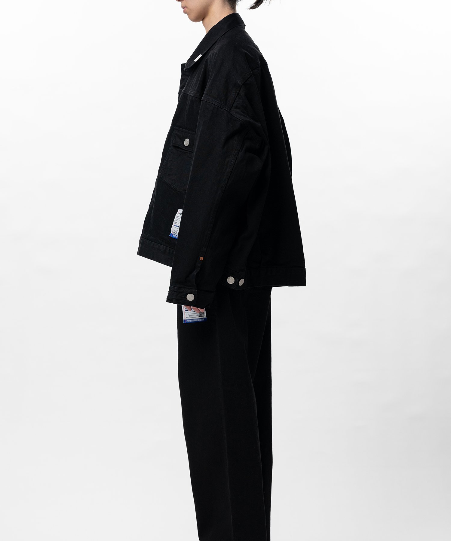 One Washed Selvage Denim Jacket