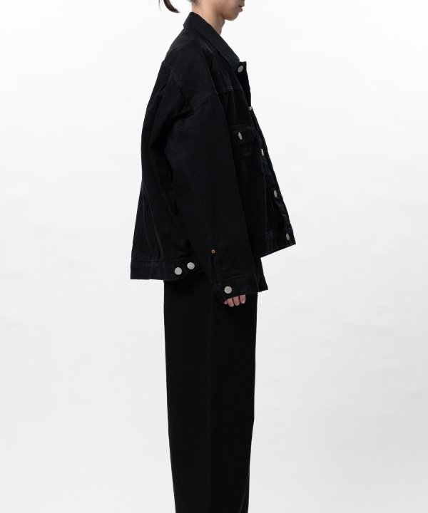 One Washed Selvage Denim Jacket