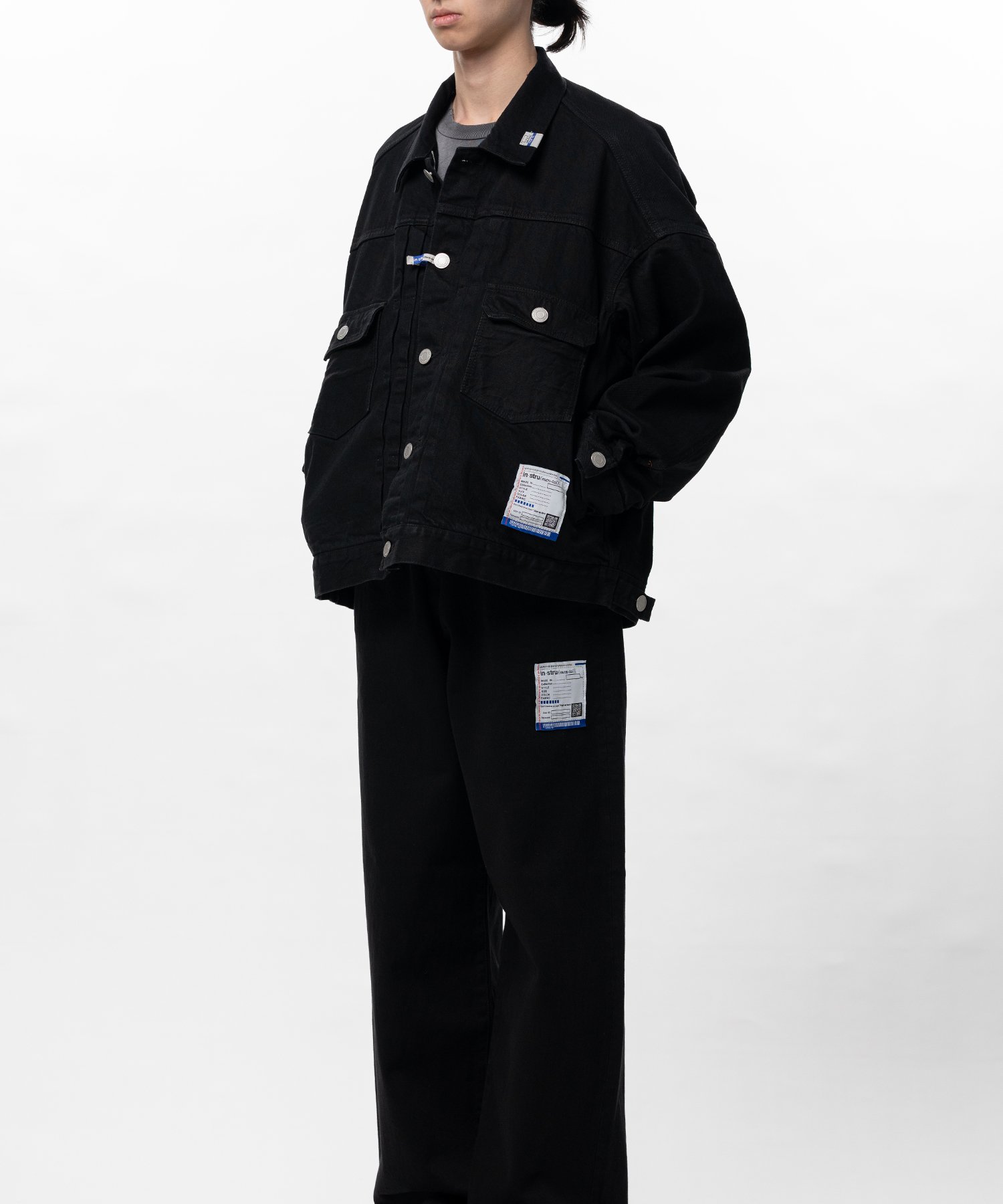 One Washed Selvage Denim Jacket