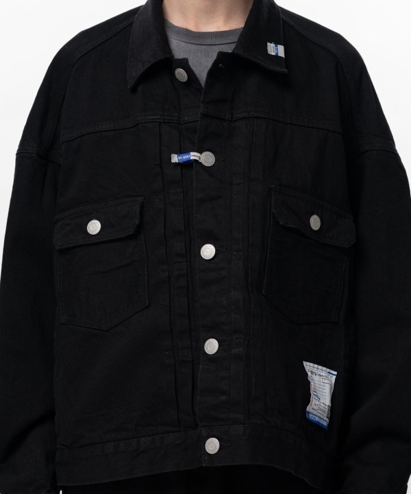 One Washed Selvage Denim Jacket