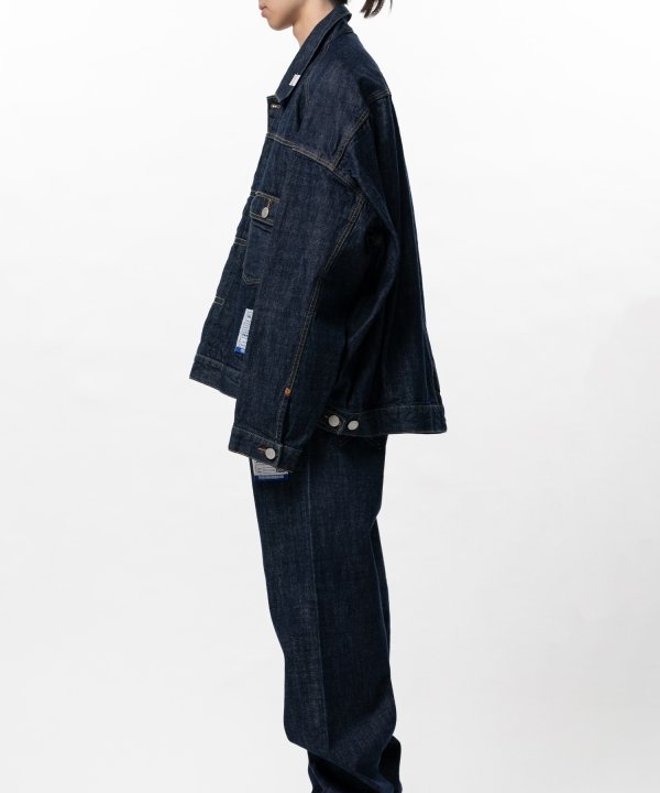 One Washed Selvage Denim Jacket