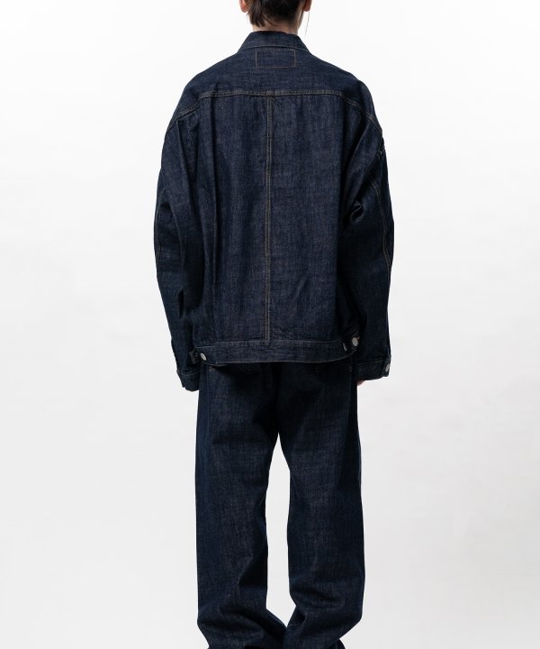 One Washed Selvage Denim Jacket