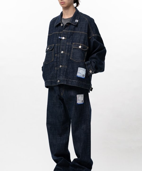 One Washed Selvage Denim Jacket