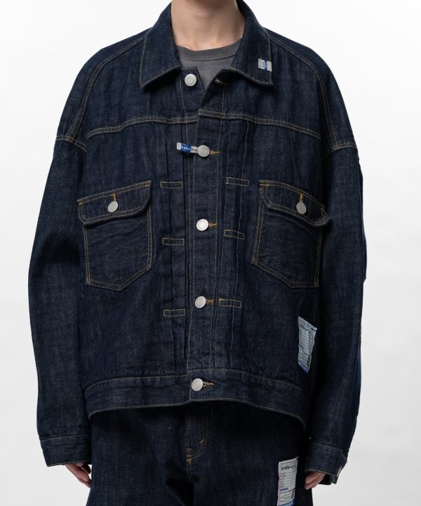 One Washed Selvage Denim Jacket