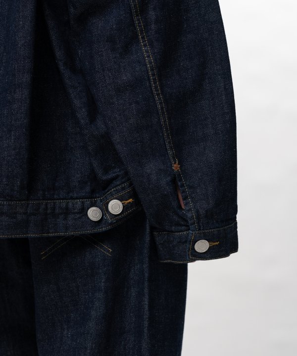 One Washed Selvage Denim Jacket