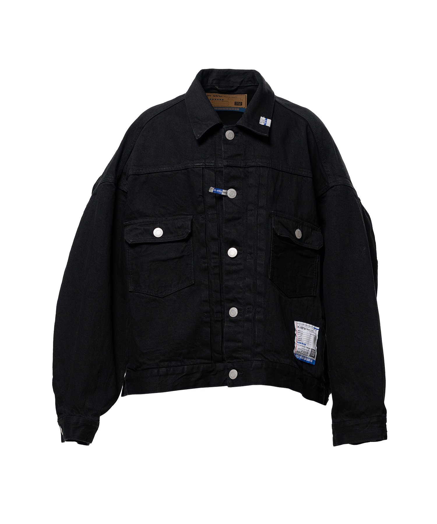 One Washed Selvage Denim Jacket