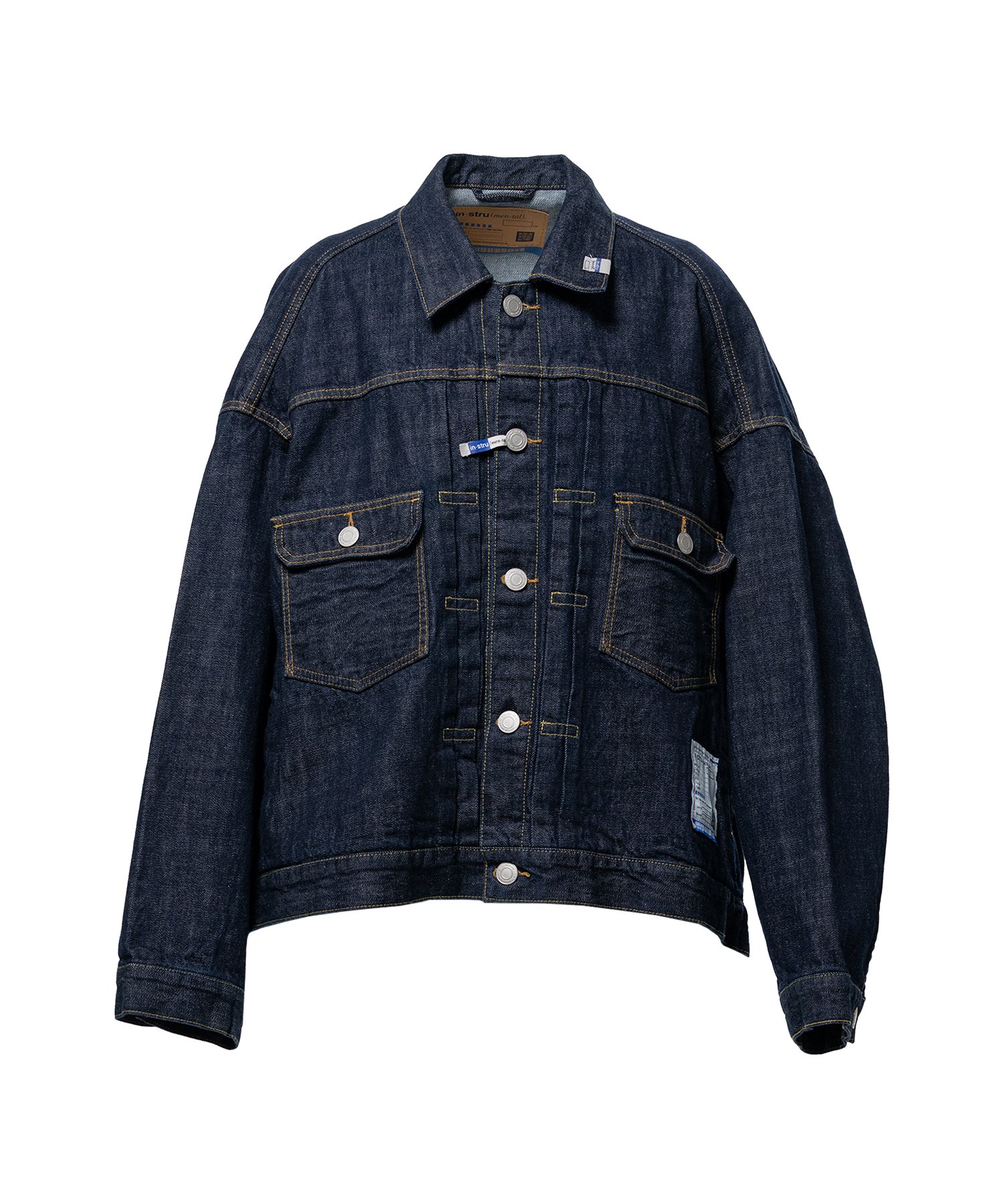 One Washed Selvage Denim Jacket